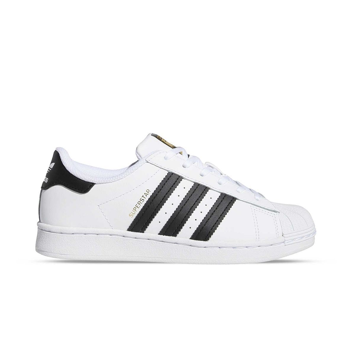 ADIDAS ORIGINALS SUPERSTAR BAMBINO 040882101 14 WHITE BLACK Tutte Sneaker Scarpe