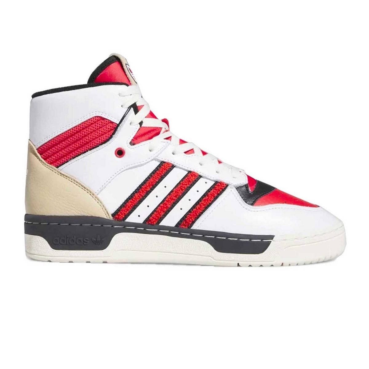 ADIDAS ORIGINALS RIVALRY HI 046706101 32 FTWR WHITE GLOR Tutte Sneaker Scarpe