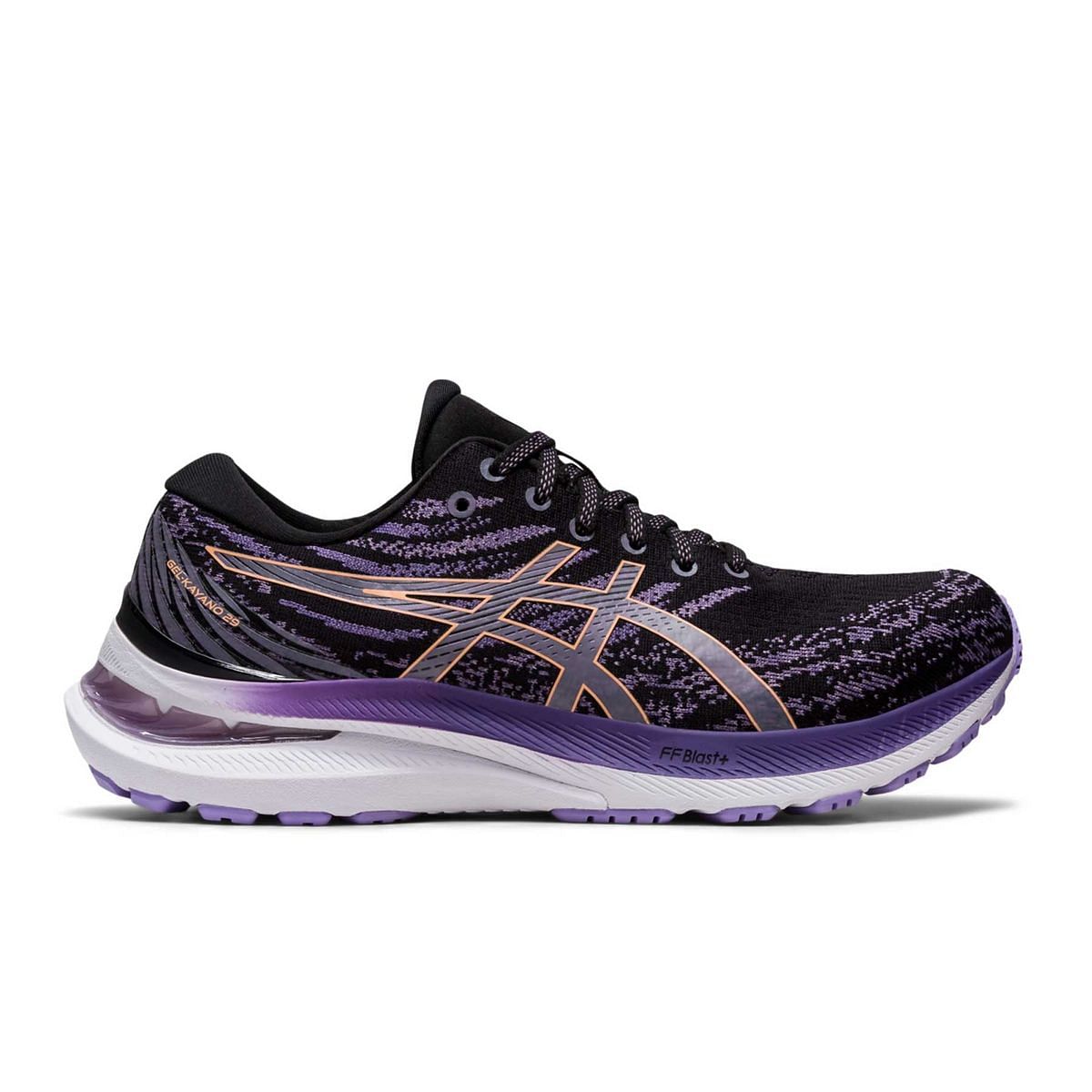 ASICS GEL KAYANO 29 DONNA 046688501 004 BLACK SUMMER DU A4 stabili Scarpe Running Sport