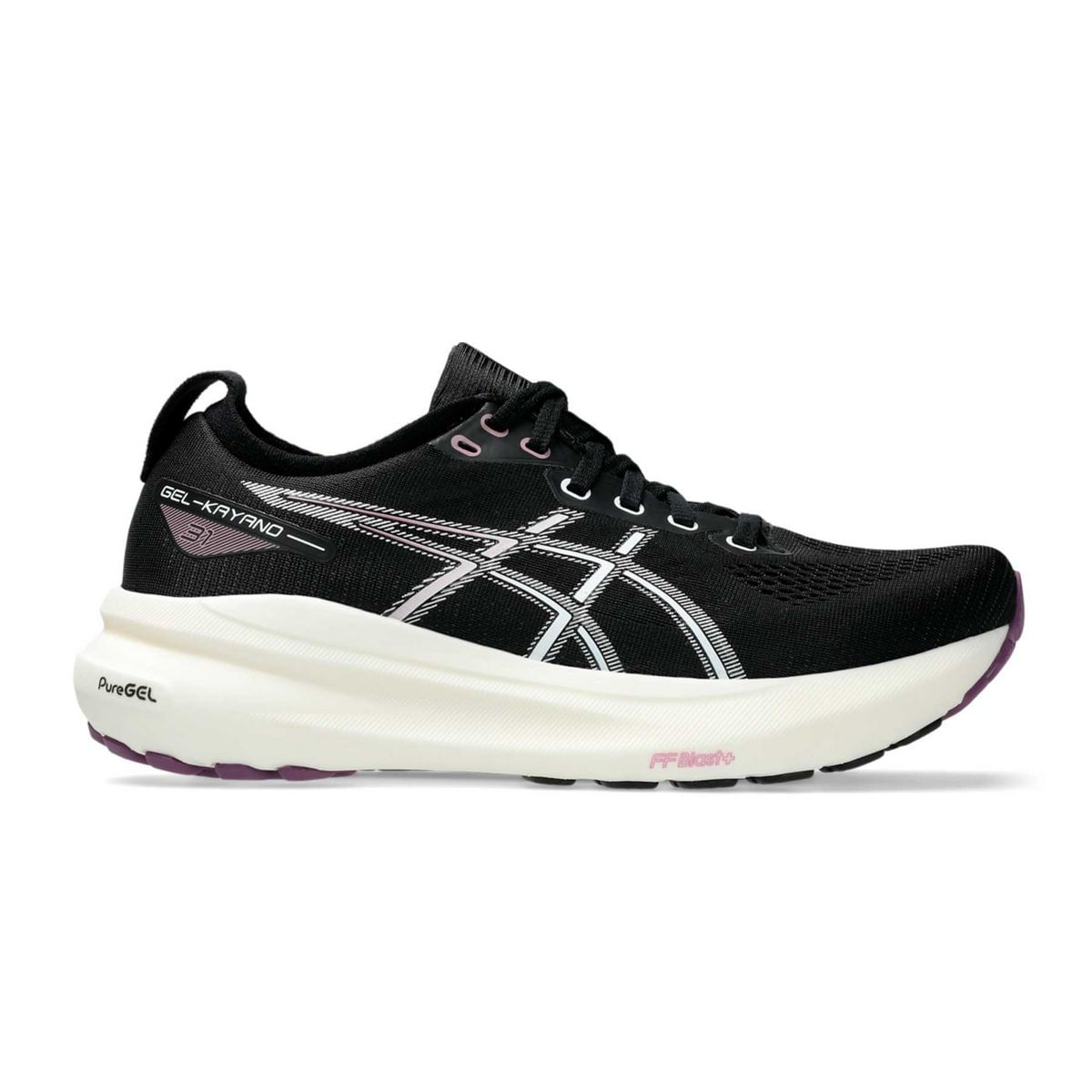 ASICS GEL-KAYANO 31 DONNA 050286101_004 BLACK/PURE SILV A4