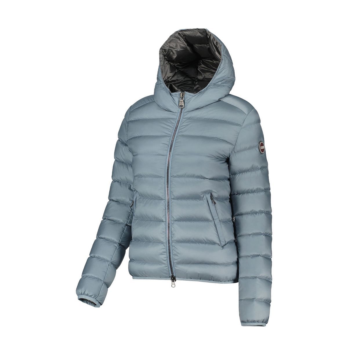 PIUMINO CON CAPPUCCIO RECYCLED DONNA