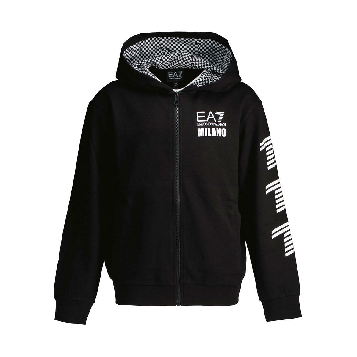 Felpa emporio armani con zip sales