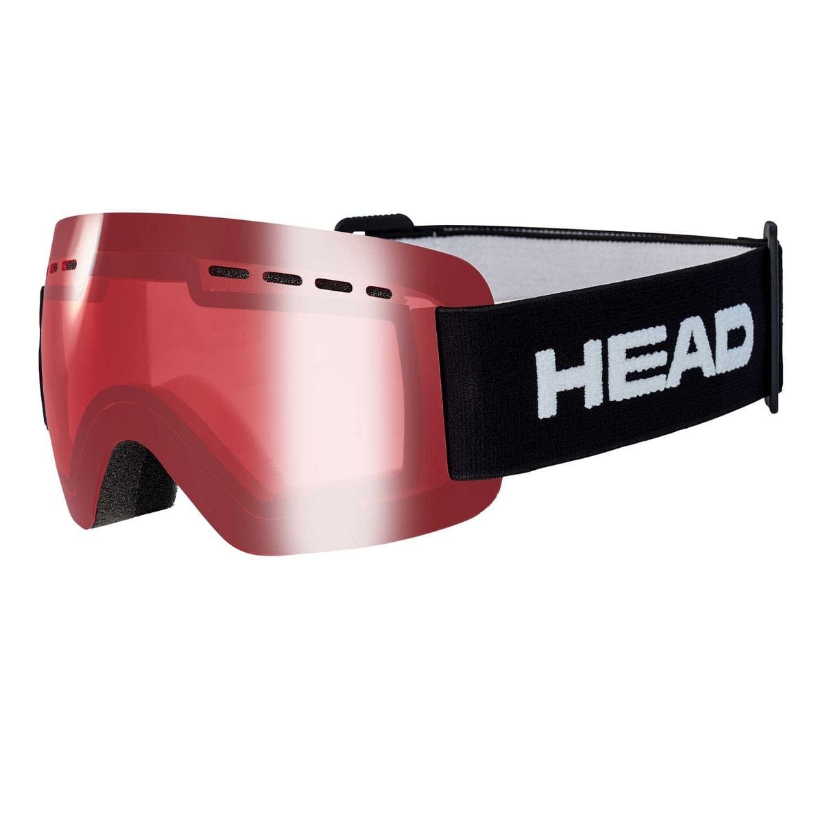 HEAD MASCHERA SOLAR RED BAMBINO 049974301_BKRED BLACK RED