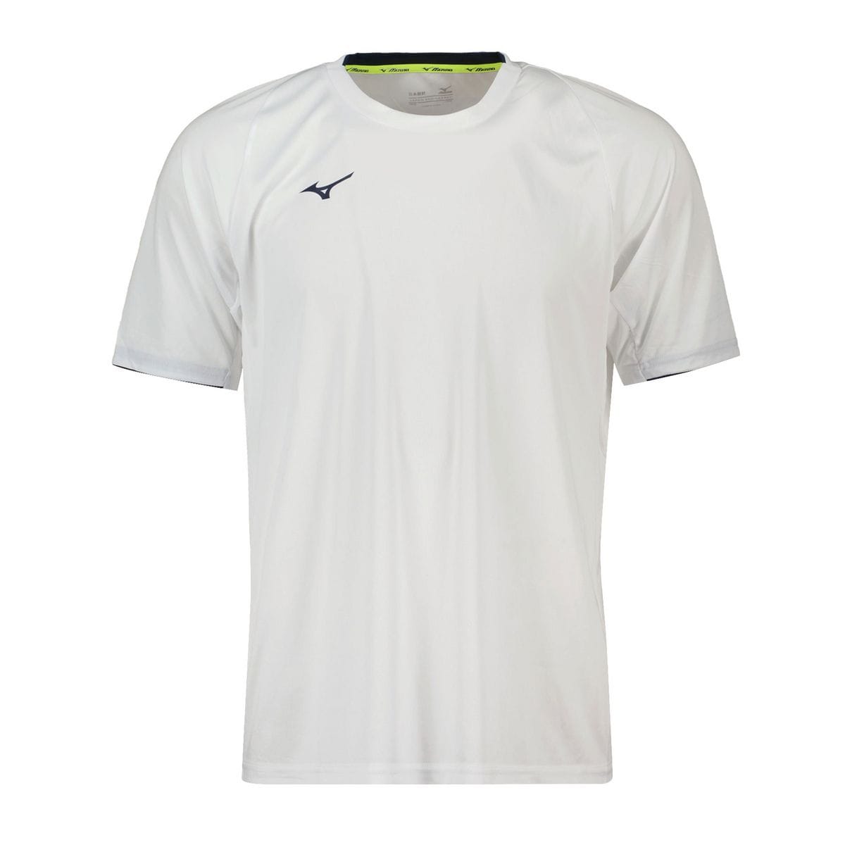 MIZUNO T-SHIRT TEAM CORE MRKT 050269801_WHT WHT Maglia