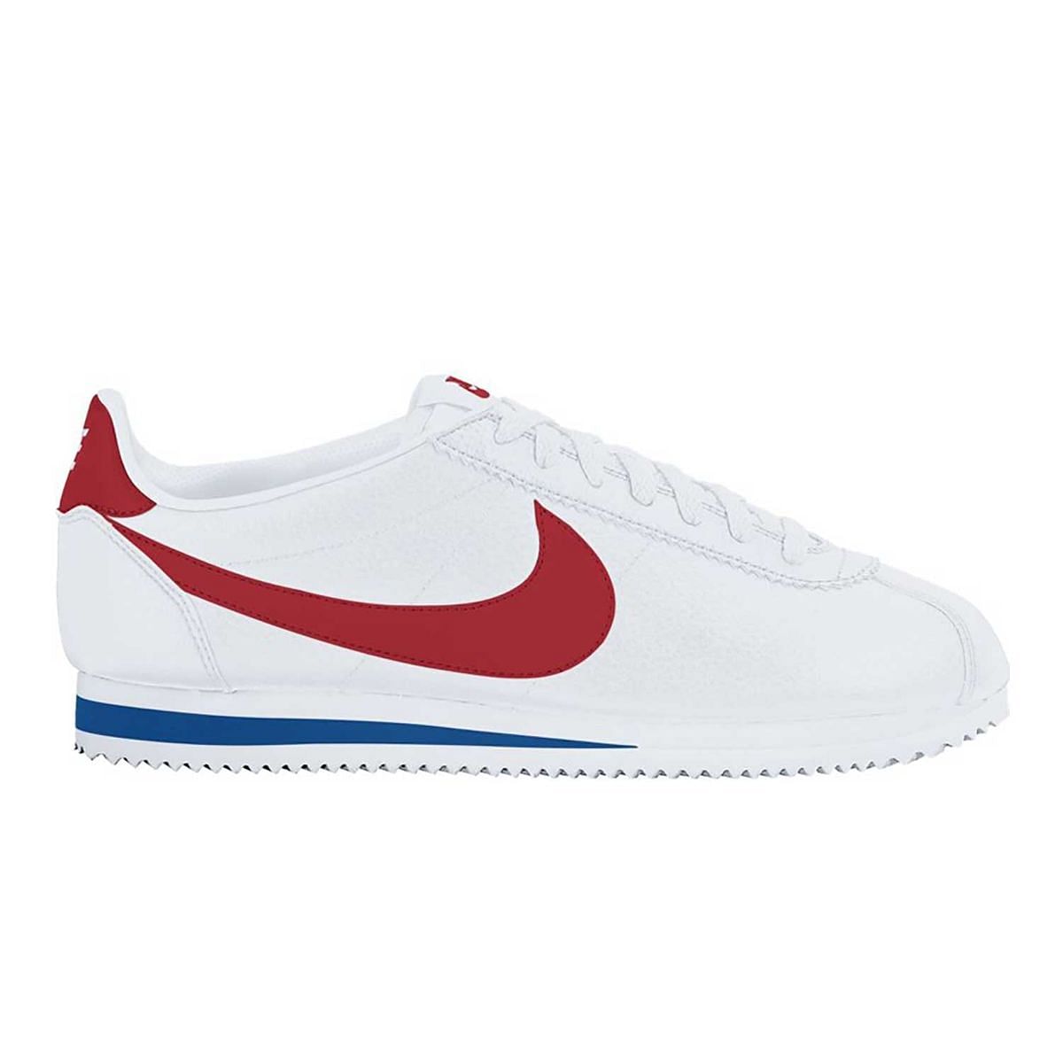 NIKE CLASSIC CORTEZ LEATHER 034503201 154 WHITE VARSITY R Tutte Sneaker Scarpe