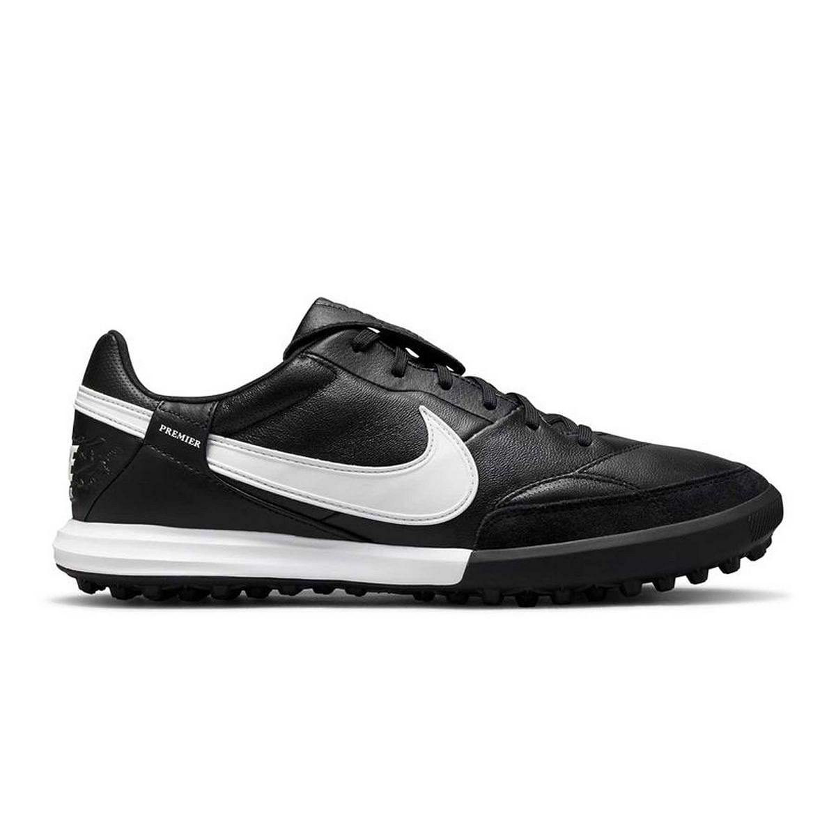 NIKE THE NIKE PREMIER III TF 044465001 010 BLACK WHITE Calcetto Scarpe Calcio Sport