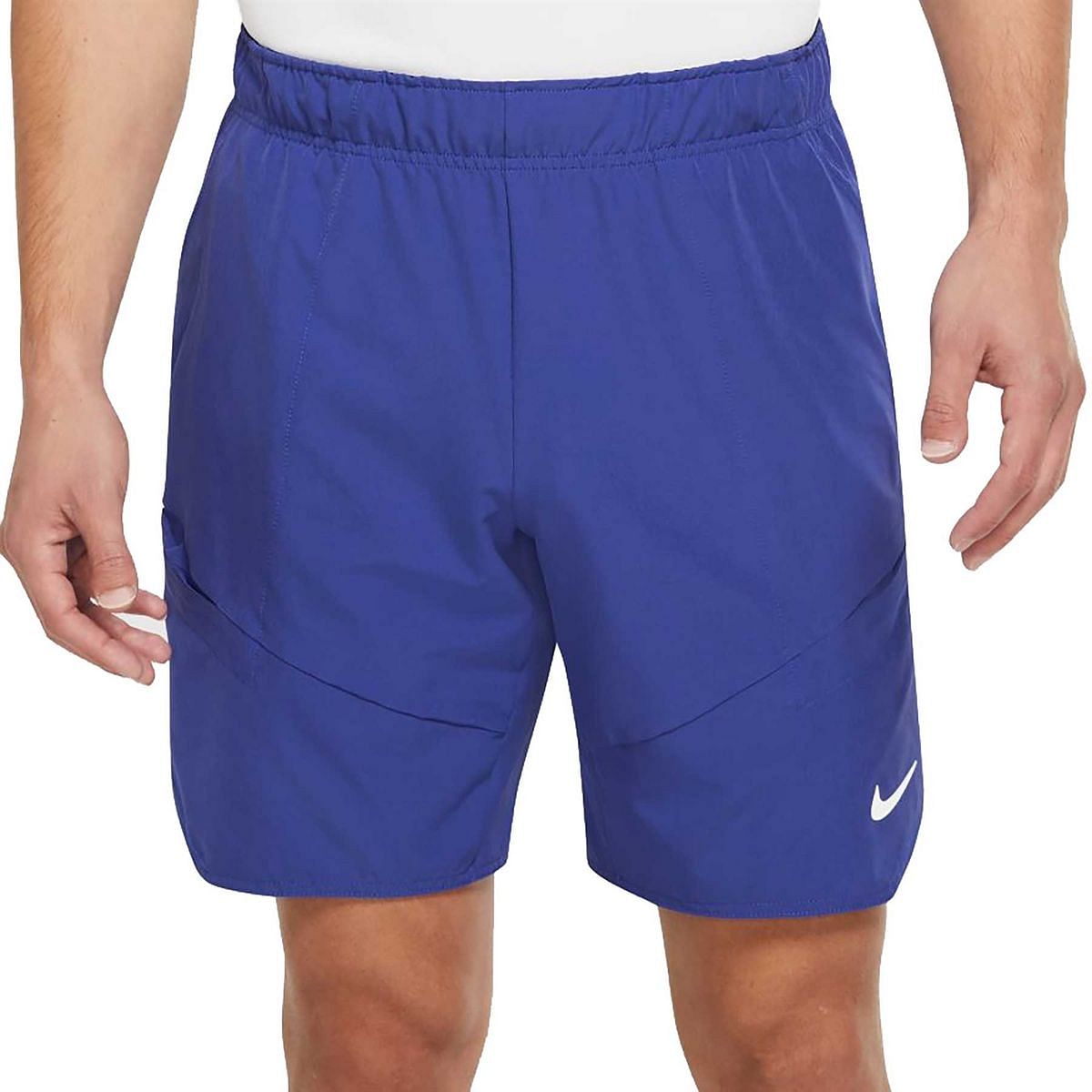 NIKE SHORT NIKECOURT DRI FIT ADAVANTAGE 045502801 430 LAPIS BLACK WH Pantalone Abbigliamento Tennis Sport