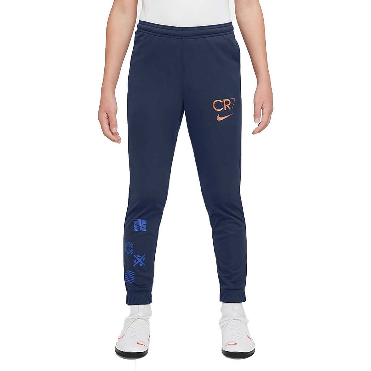 NIKE PANTALONI CR7 BAMBINO 046337701 410 MIDNIGHT NAVY M Pantaloni Training Calcio Sport