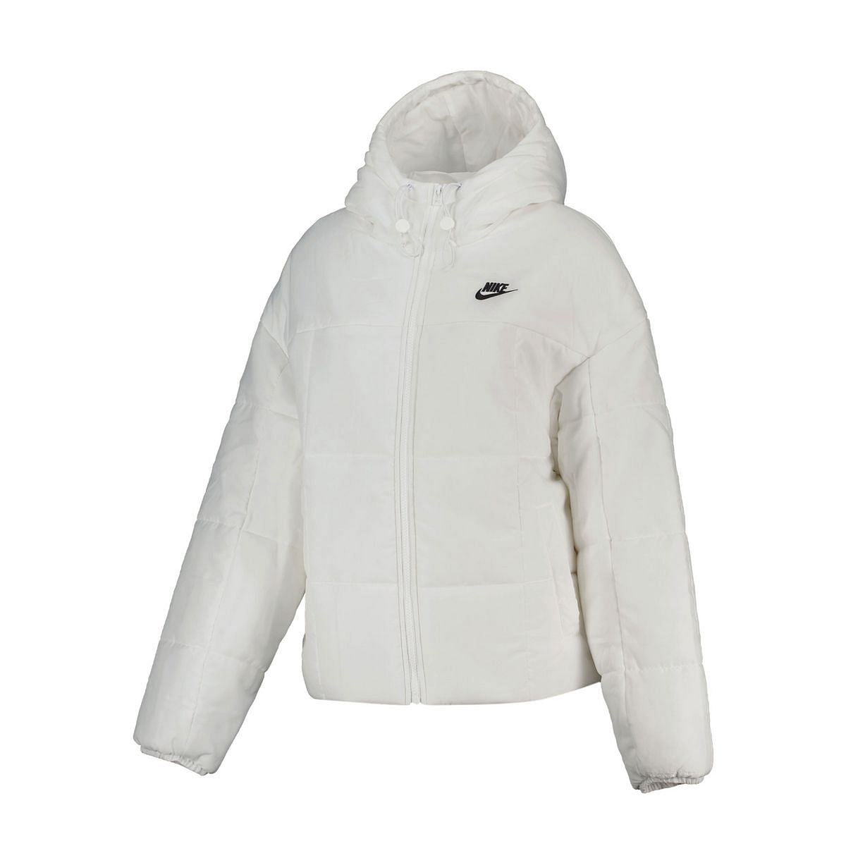 NIKE PIUMINO PUFFER DONNA 047772301 100 WHITE BLACK Giacche Sport Style Donna Moda