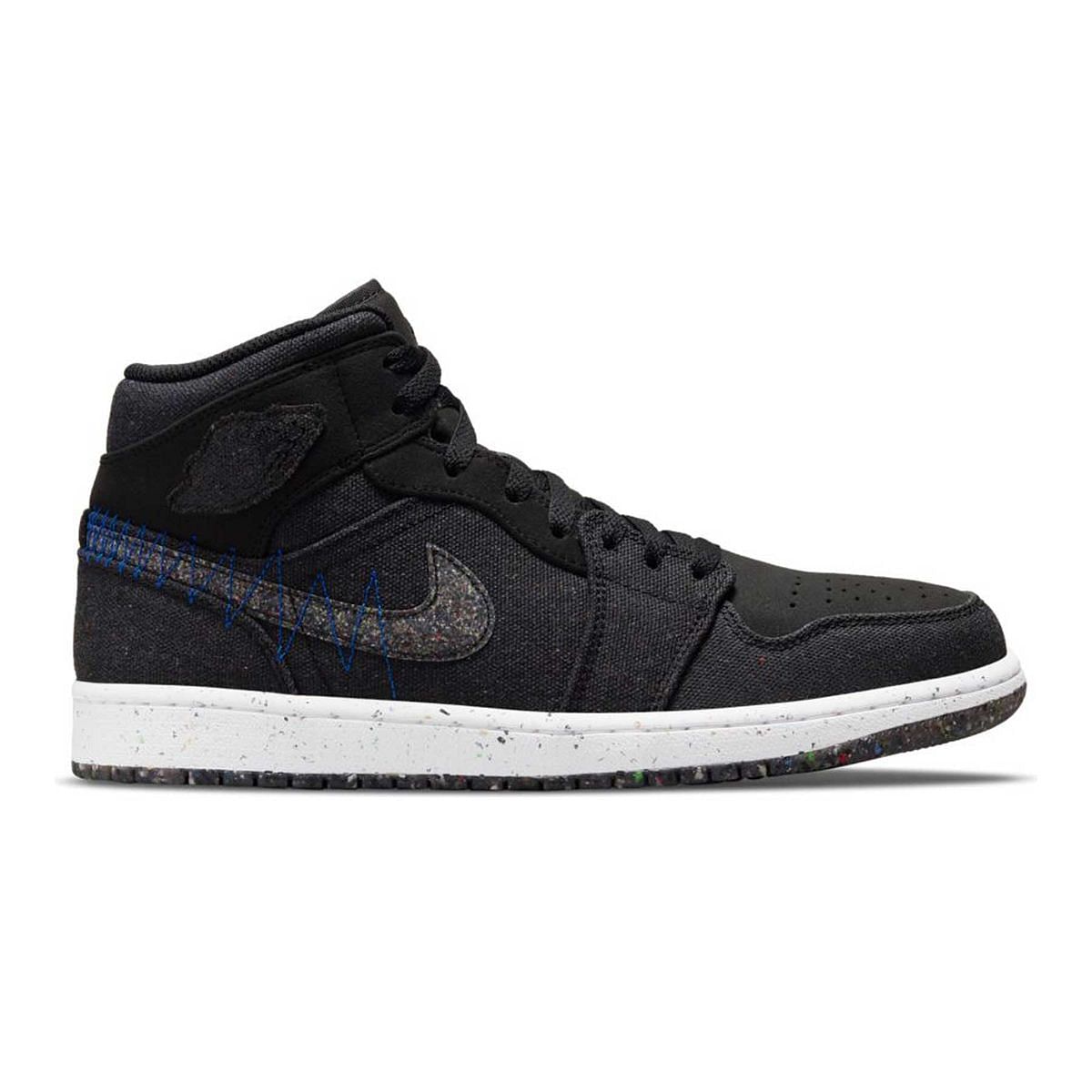 NIKE JORDAN AIR JORDAN 1 MID SE 043446401 001 BLACK MULTI COL Tutte Sneaker Scarpe