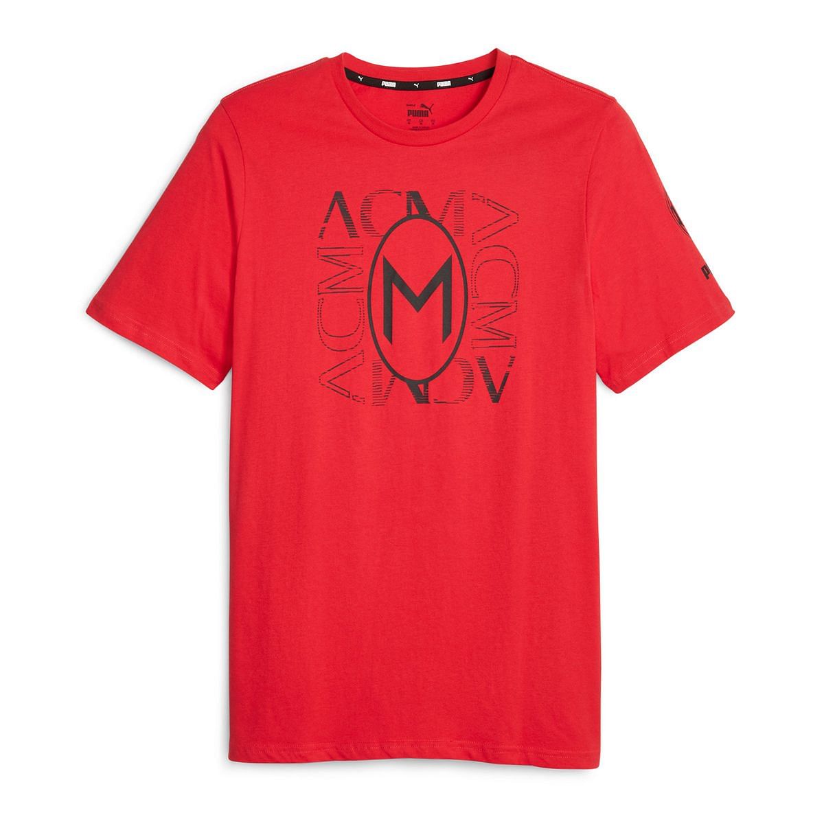 PUMA T SHIRT FTBLCORE GRAPHIC MILAN 047657501 01 FOR ALL TIME RE Maglia Squadre Calcio Sport