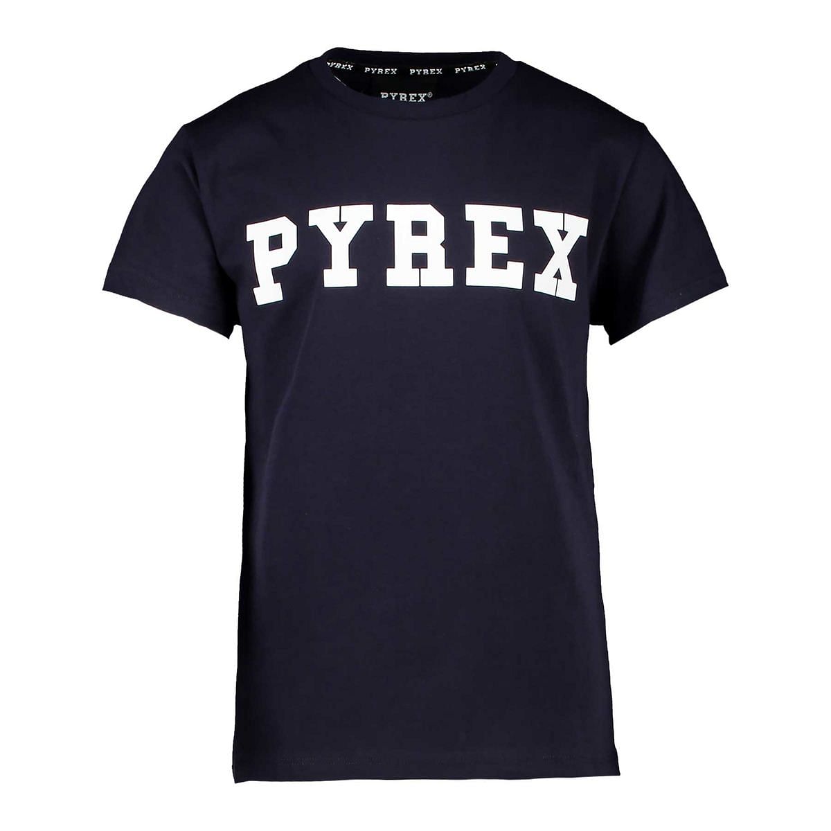 PYREX T SHIRT BASICA BAMBINO 040369501 060 BLU Maglia Abbigliamento Bambino Moda