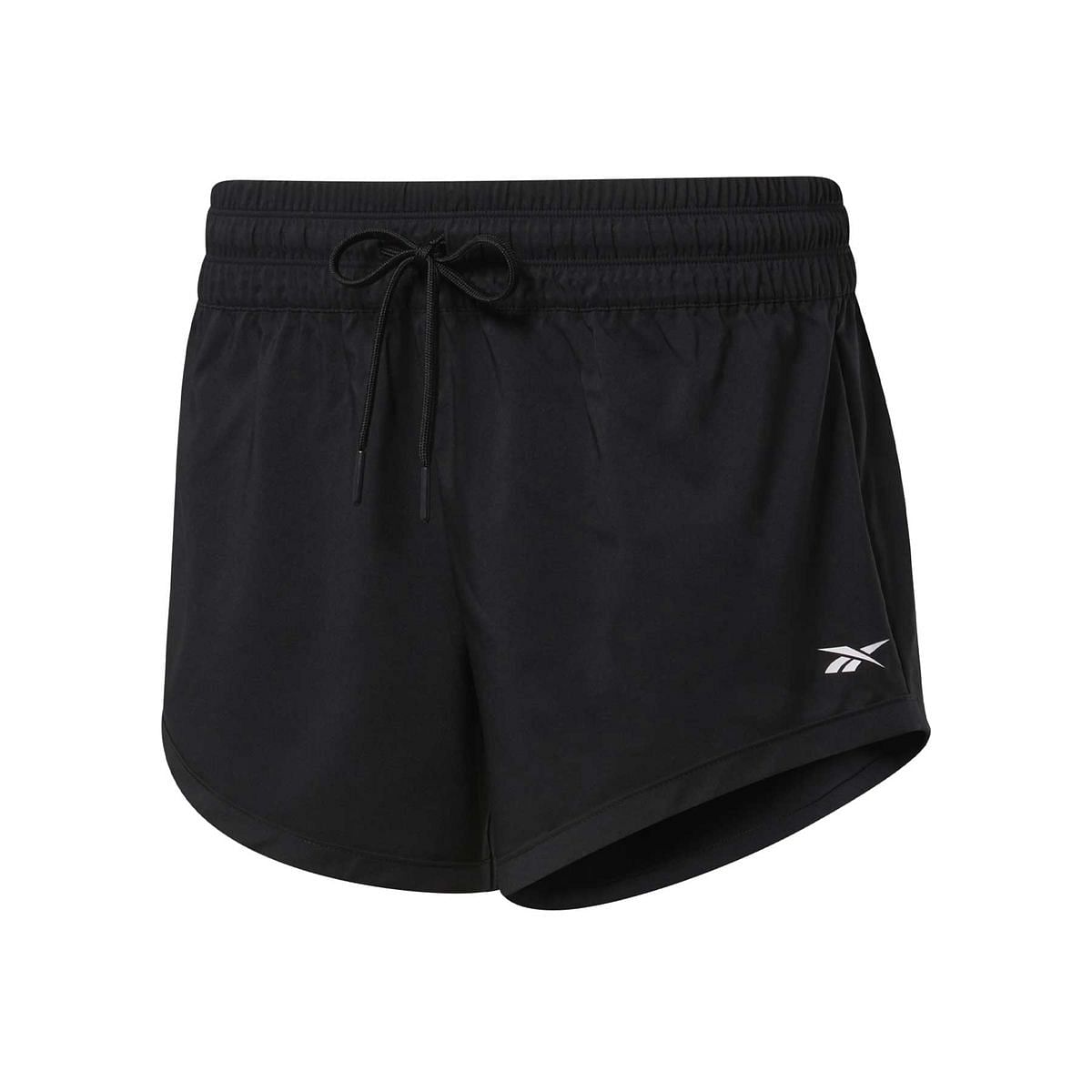REEBOK SHORT WORKOUT READY DONNA 042013201 BLK BLACK Pantaloni Abbigliamento Training e Palestra Sport