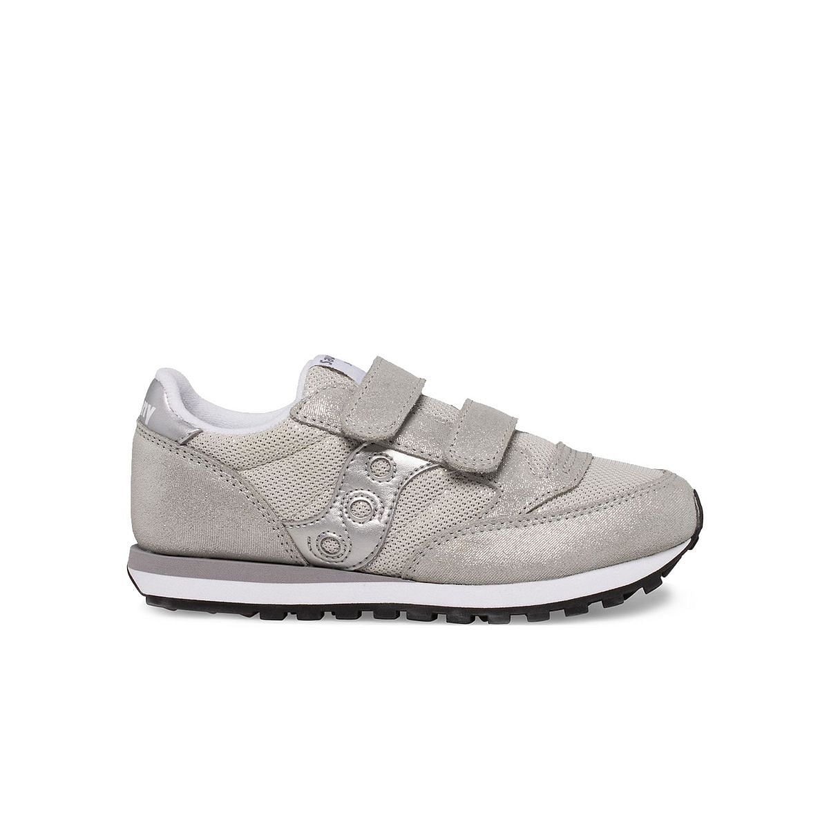 SAUCONY ORIGINALS JAZZ O VELCRO BAMBINA 044482201 SILV SILVER Tutte Sneaker Scarpe