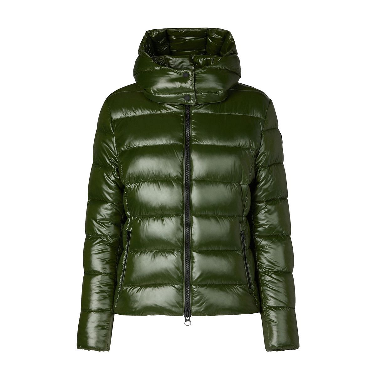 SAVE THE DUCK PIUMINO LACQUE COSMARY DONNA 050233401 50023 PINE GREEN Piumini Giacconi Donna Moda