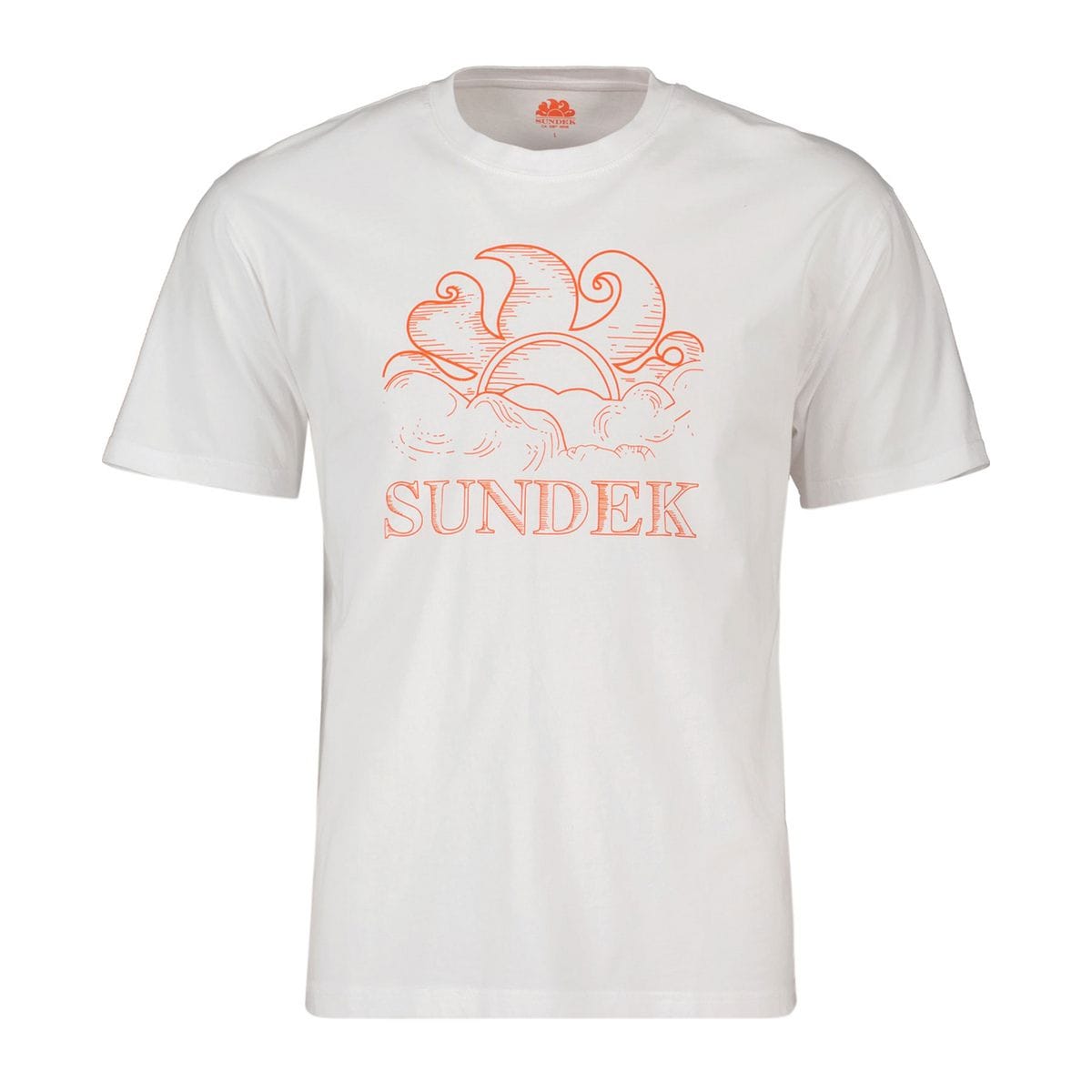SUNDEK T-SHIRT GRAFICHE SUNDEK 045081901_0600 WHITE T