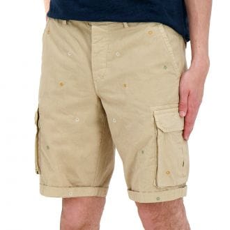 40weft 2647 Bermuda Cargo Nick Fiore Ricamato Casual Uomo