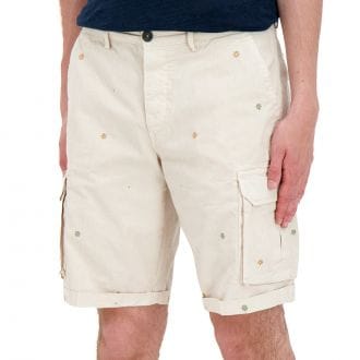 40weft 2647 Bermuda Cargo Nick Fiore Ricamato Casual Uomo