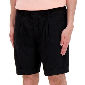 40weft 2718 Bermuda Coulisse Pinces In Tessuto Tecnico Casual Uomo