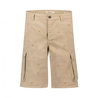 40weft W2124 Bermuda Cargo Nick Con Ricami Casual Uomo