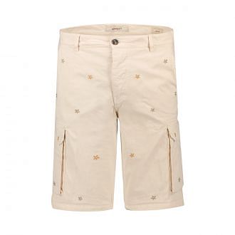 40weft W2124 Bermuda Cargo Nick Con Ricami Casual Uomo