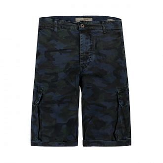 40weft W2128 Bermuda Cargo Nick Fantasia Camo Casual Uomo