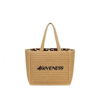 4giveness 126wacbo6207 Borsa Mare In Raffia Madeira Donna Mare Donna