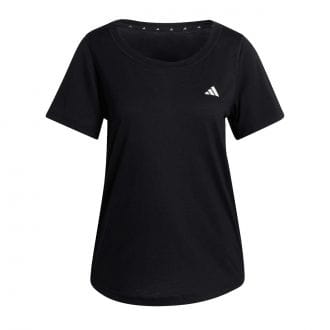 Adidas Jy5605 T-shirt Mini Logo Donna Abbigliamento Training E Palestra Donna