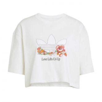 Adidas Originals Jc8334 T-shirt Nelson Crop Donna Sport Style Donna