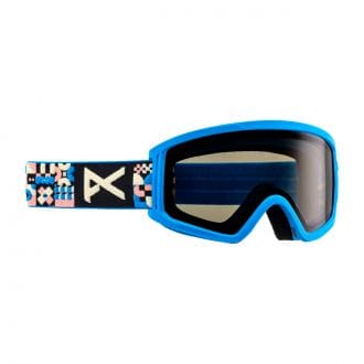 Anon 222551 Maschera Tracker 2.0 Quiltsmoke Bambino Maschere Snowboard Junior