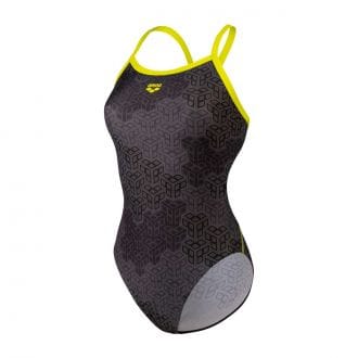 Arena 007160 Women's Arena Camo Kikko Swimsuit Challenge Back Costumi Nuoto E Piscina Donna