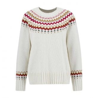 Barbour Lkn1437 Maglione Girocollo Norvegese Tidal Donna Casual Donna