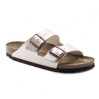 Birkenstock 1009921 Arizona Pearl White Donna Tutti Sandali Donna
