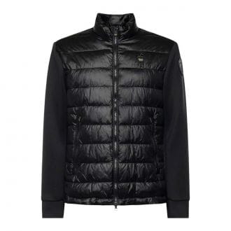 Blauer 26sbluc022077459 Giacca Bimateriale Nylon Scuba Hebron Giacconi Uomo