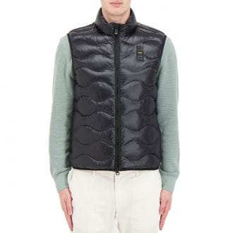 Blauer 26sblux021845958 Piumino Smanicato Ad Onde Danny Giacconi Uomo