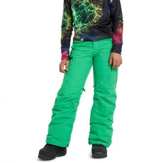 Burton 115891 Pantaloni Exile 2l Cargo Bambino Abbigliamento Snowboard Junior