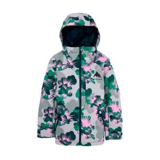Burton 243131 Giacca Hillslope 2l Bambina Abbigliamento Snowboard Junior