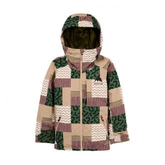 Burton 243131 Giacca Hillslope 2l Bambino Abbigliamento Snowboard Junior