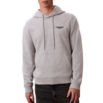 Calvin Klein Lv04rd002g Felpa Cappuccio Back Logo Casual Uomo