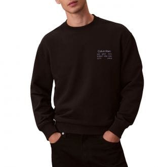 Calvin Klein Lv04re254g Felpa Girocollo Graphic Casual Uomo