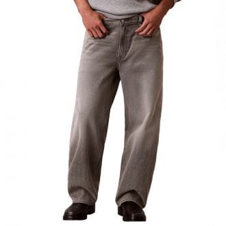 Calvin Klein Lv04re726g Jeans Barrel Smoke Stack Casual Uomo