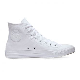 Converse 1u646 Chuck Taylor All Star Hi Mono Bianche Tutte Sneaker Uomo