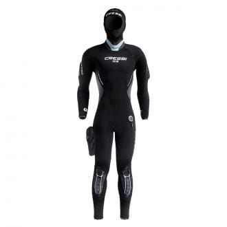 Cressi Lq40340 Ice Man Semi-dry Wetsuit 7mm Mute Subacquea Uomo