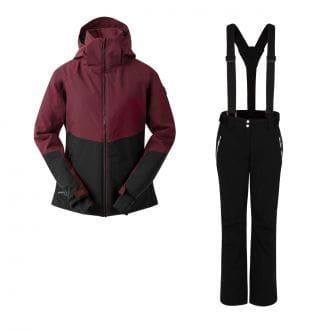 Dare 2b Dwp621+dww509 Completo Giacca Flurry Ii E Pantaloni Diminish Donna Abbigliamento Sci Donna