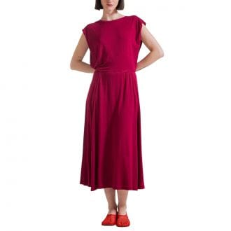 Deha D42287 Abito Side Overlay Viscosa Donna Casual Donna