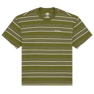 Dickies Dk0a88gfk721 T Shirt East Liberty Stripes Street Style Uomo