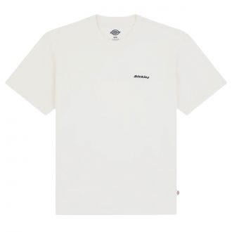 Dickies Dk0a89enecr1 T Shirt Logo Ricamato Loretto Street Style Uomo