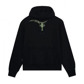 Dolly Noire Sw855 Felpa Con Cappuccio Brando Chiesa X Dlynr Street Style Uomo