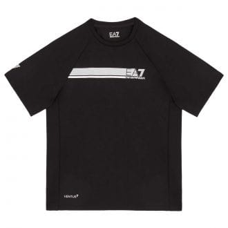 Ea7 Emporio Armani 7b000017 T-shirt Tennis Pro Bambino Abbigliamento Tennis Junior