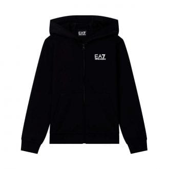Ea7 Emporio Armani 7b000064 Felpa Fz C/capp Core Id French Terry Bambino Abbigliamento Bambino Junior